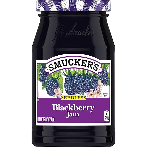 Amazon.com: Smucker's Seedless Black Raspberry - Blackberry Jam